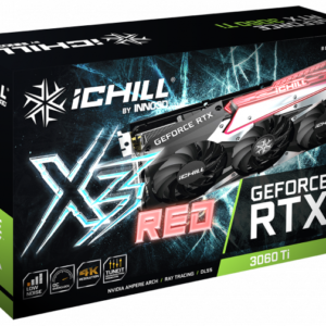 INNO3D GeForce RTX 3060 Ti ICHILL X3 RED 8GB GDDR6 256-bit Gaming Graphics Card