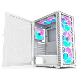 MONTECH X3 Glass White Gaming Case