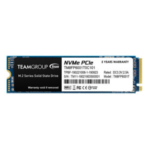 TEAMGROUP MP33 256GB NVMe PCIe M.2 2280 Solid State Drive