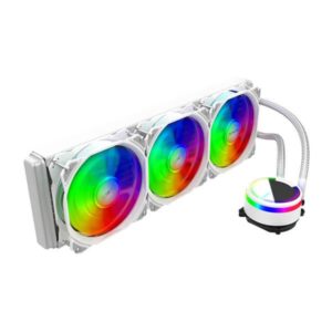 Alseye Max Series AIO 360mm White ARGB CPU Liquid Cooler